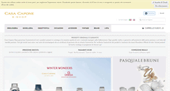 Desktop Screenshot of caponeshop.it