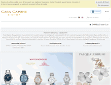 Tablet Screenshot of caponeshop.it